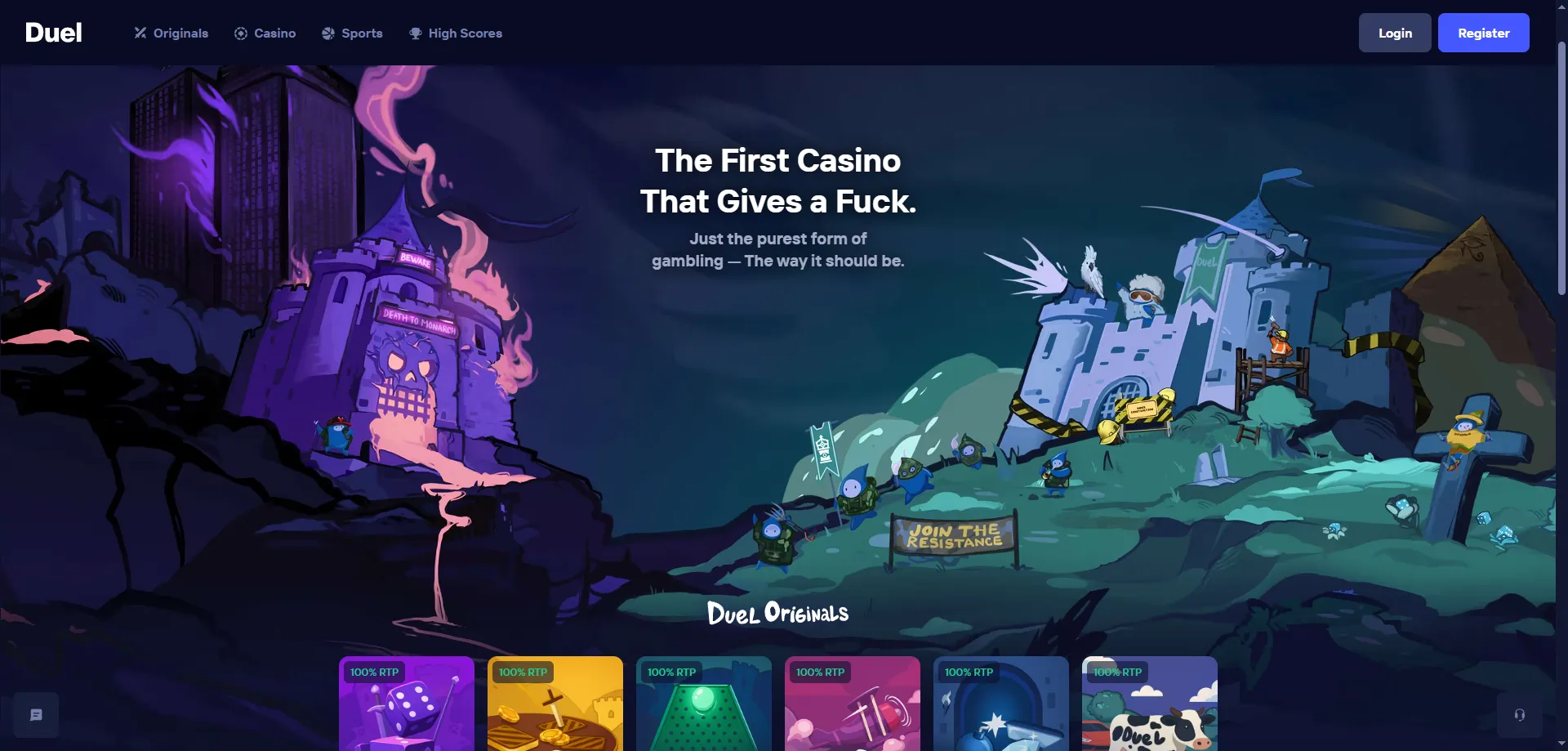 Duel Casino Colombia – visión general del casino cripto 2026